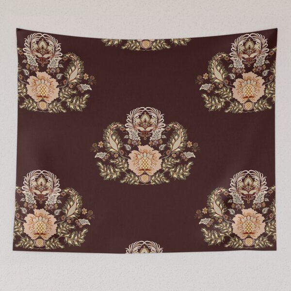 Item preview, Ikat Ethnic damask Pattern designed and sold by Natji-Arts.