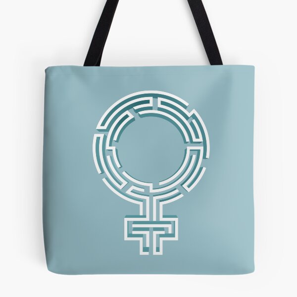 Item preview, science of complexity in women, female sign combined with maze designed and sold by NiamLab.