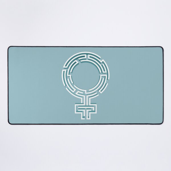 Item preview, science of complexity in women, female sign combined with maze designed and sold by NiamLab.