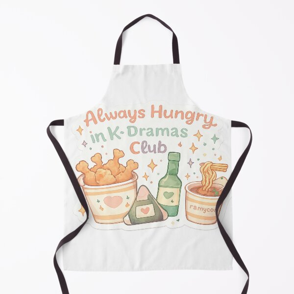 Item preview, Always Hungry in K-Dramas Club | Cute Pastel Korean Food Sticker designed and sold by Soft Seoul Studio.