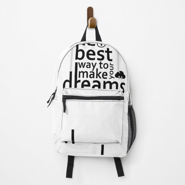 Item preview, Wake Up Dreams Typography Poster designed and sold by StormVape.