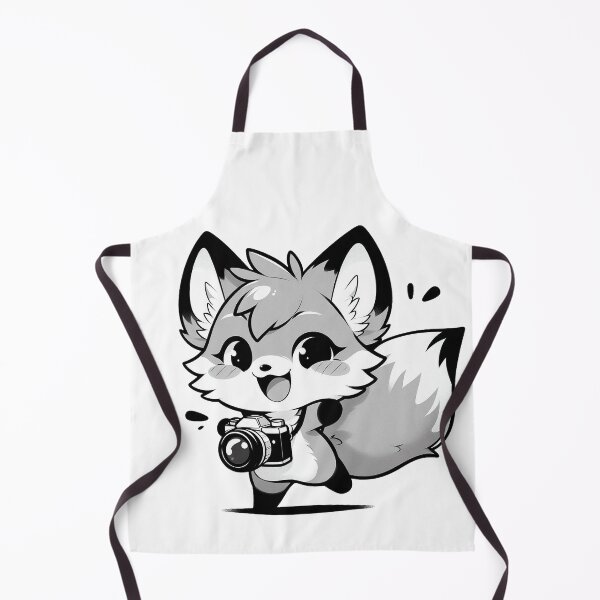 Item preview, Cute Fox With Camera designed and sold by nikkolaus.