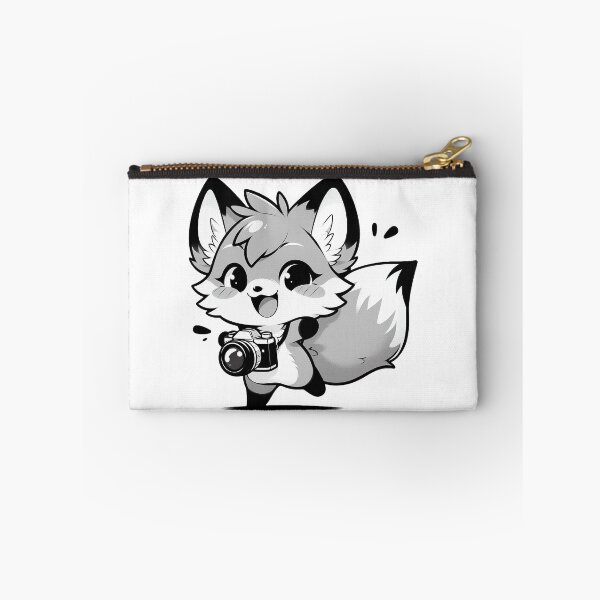 Item preview, Cute Fox With Camera designed and sold by nikkolaus.
