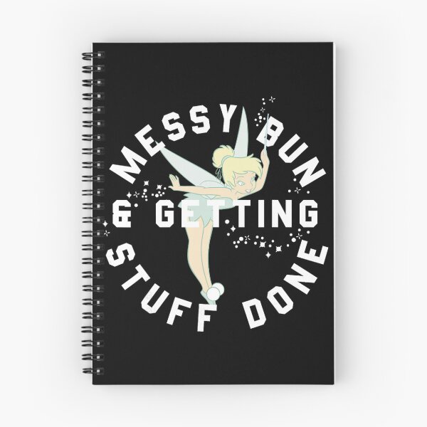 Item preview, Tinker Bell Messy Bun Getting Stuff Done designed and sold by nandafittjex.