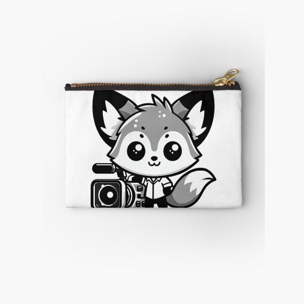 Item preview, Little Fox with Video Camera designed and sold by nikkolaus.