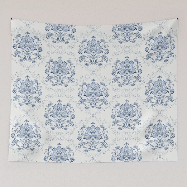 Item preview, Ikat Ethnic damask Pattern designed and sold by Natji-Arts.