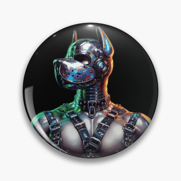 Item preview, Pup Play - CyberPup Gay Leather Bar Barcelona Pride Graphic Design designed and sold by ItsAKinkThing.