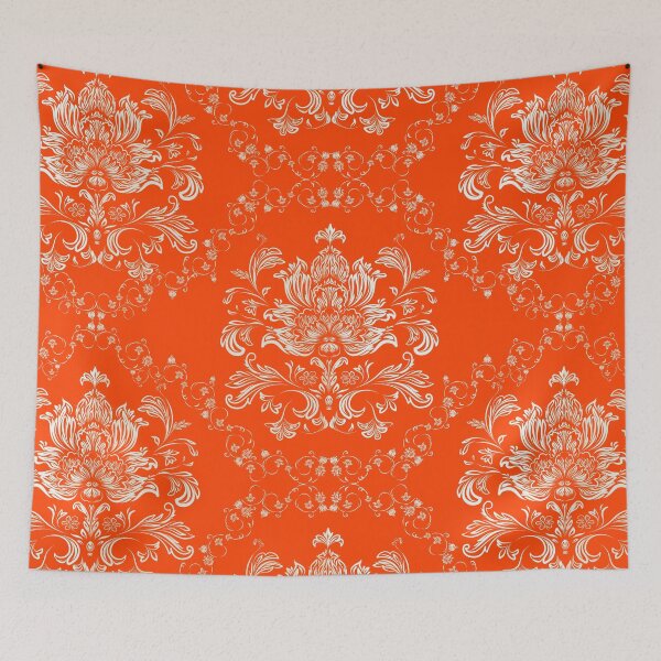 Item preview, Ikat Ethnic damask Pattern designed and sold by Natji-Arts.