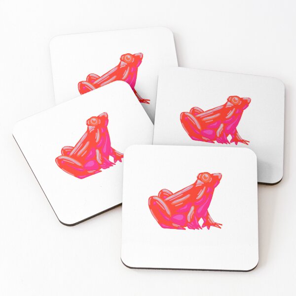 Aperçu de l'œuvre Grenouille gélifiée rouge créée et vendue par Studio Jae.