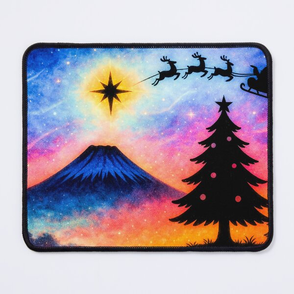 Item preview, 【GIFT】Christmas Fuji Kagee Silhouette Art designed and sold by KageArt-Studio.