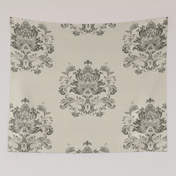 Item preview, Ikat Ethnic damask Pattern designed and sold by Natji-Arts.