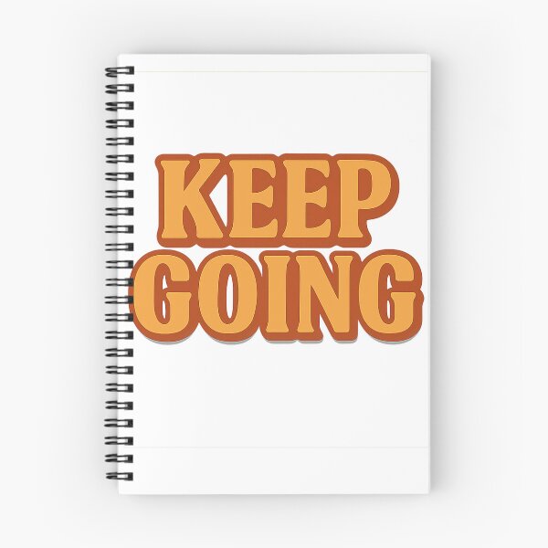 Item preview, Keep Going Retro Motivational Typography Design designed and sold by Eric’s Creative Corner.