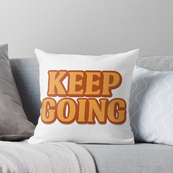 Artikelvorschau, Keep Goe Retro Motivationstypografie-Design entworfen und verkauft von Eric’s Creative Corner.