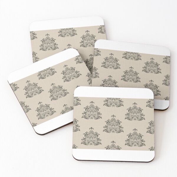 Item preview, Ikat Ethnic damask Pattern designed and sold by Natji-Arts.