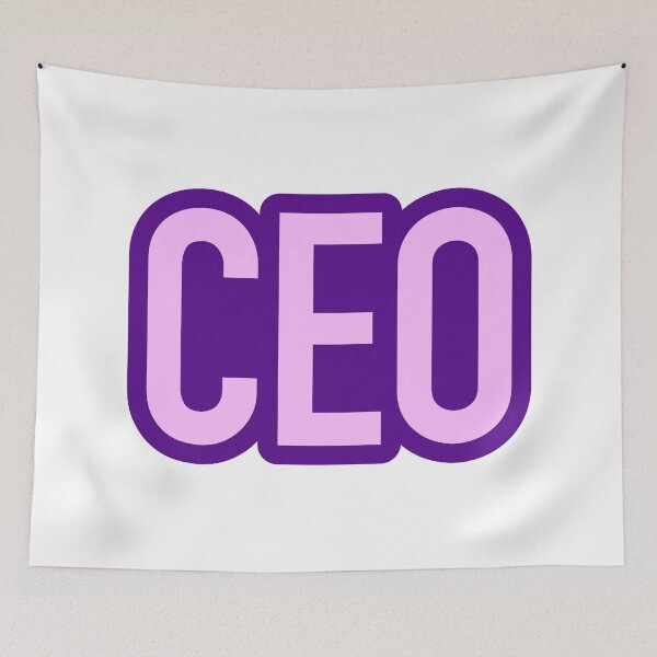 Item preview, CEO, Pink and Purple Outline designed and sold by Memes N Lore .