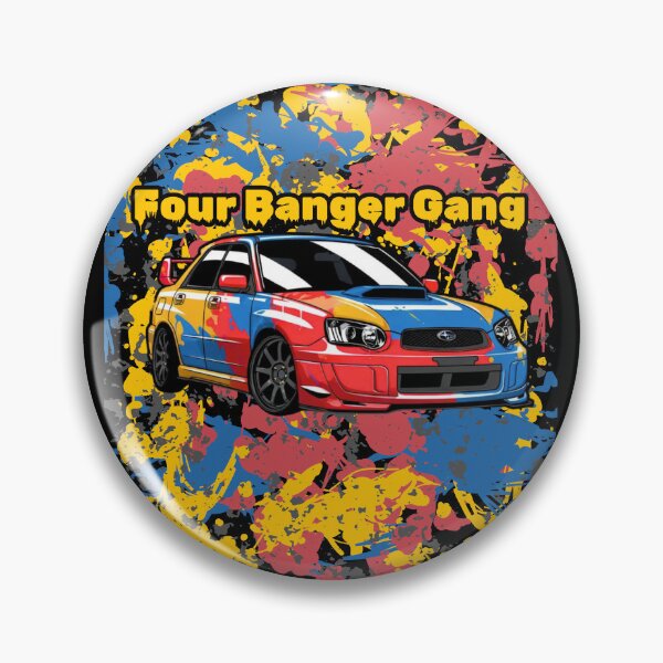 Item preview, 4 Banger Gang Car Enthusiast Design designed and sold by Lifeofspeed.