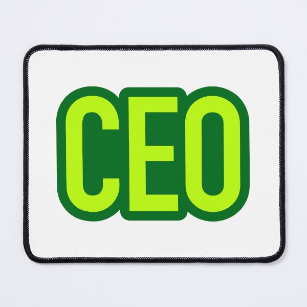 Item preview, CEO, Green Outline designed and sold by Memes N Lore .