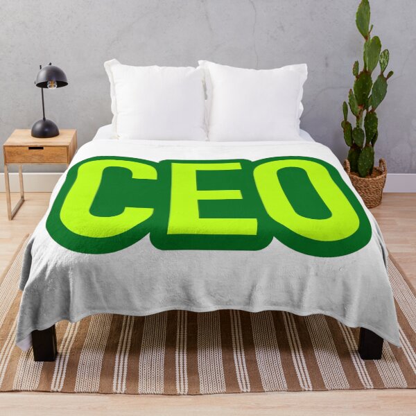Item preview, CEO, Green Outline designed and sold by Memes N Lore .