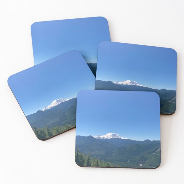 Item preview, Mount Rainier Over the Cascades designed and sold by 3 Square Hollow Trading Post.