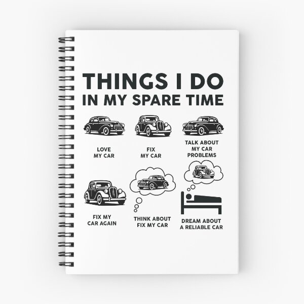 Item preview, Things I Do In My Spare Time Funny Cars Lover designed and sold by LounisArt.