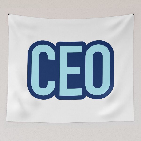 Item preview, CEO, Blue Outline designed and sold by Memes N Lore .