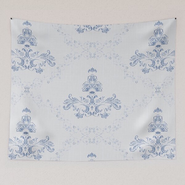 Item preview, Ikat Ethnic damask Pattern designed and sold by Natji-Arts.