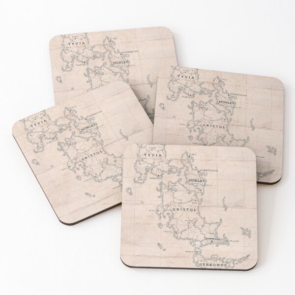 Item preview, [HD] Empire of the Isles Map designed and sold by DeviantMerch.