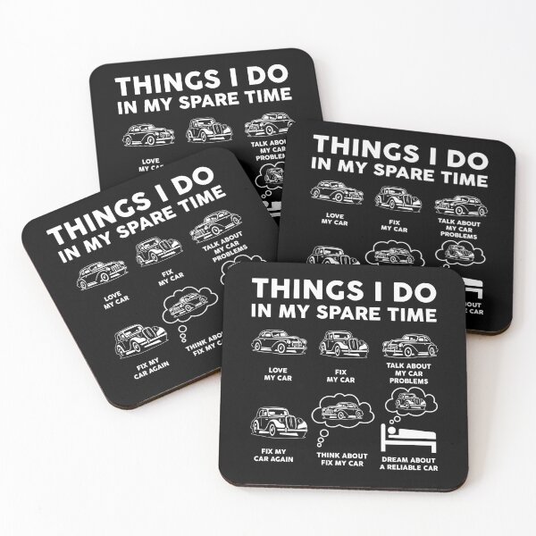 Item preview, Things I Do In My Spare Time Funny Cars Lover designed and sold by LounisArt.