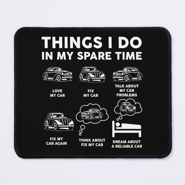 Item preview, Things I Do In My Spare Time Funny Cars Lover designed and sold by LounisArt.