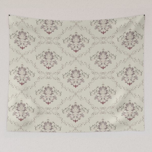 Item preview, Ikat Ethnic damask Pattern designed and sold by Natji-Arts.