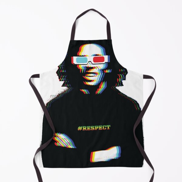 Item preview, BOB MARLEY Glitch Portrait – #RESPECT  designed and sold by EvulAtheng Designs.