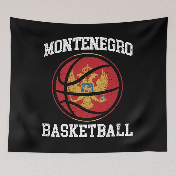 Item preview, BASKETBALL BALL - MONTENEGRO | Fans and Teams for Men and Women T-shirt designed and sold by wallsandpatts.