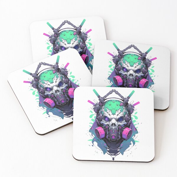 Item preview, Neon Reaper – Cyberpunk Skull Mech with Dual Blades designed and sold by Dyan4.