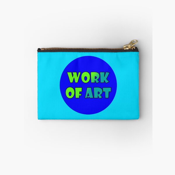 Item preview, Work Of Art, Bold Font Word Art, Green, Blue designed and sold by AASparksDesigns.