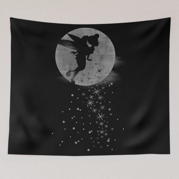Item preview, Tinker Bell Moonlight Silhouette  designed and sold by jehllutkes.