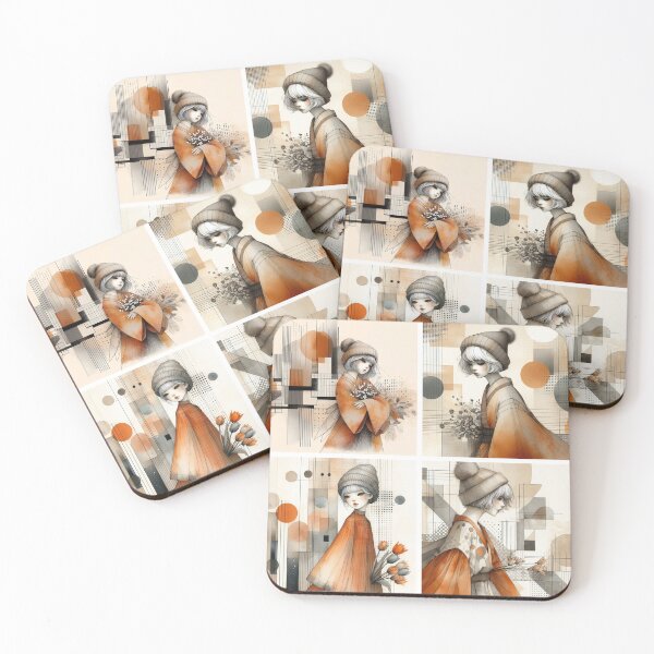 Item preview, Girl Alone Crowd City designed and sold by Beyondnote-Art.