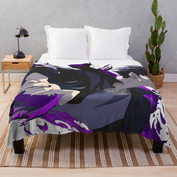 Item preview, Shadow Ascension – Dark Anime Warrior with Purple Aura designed and sold by Dyan4.