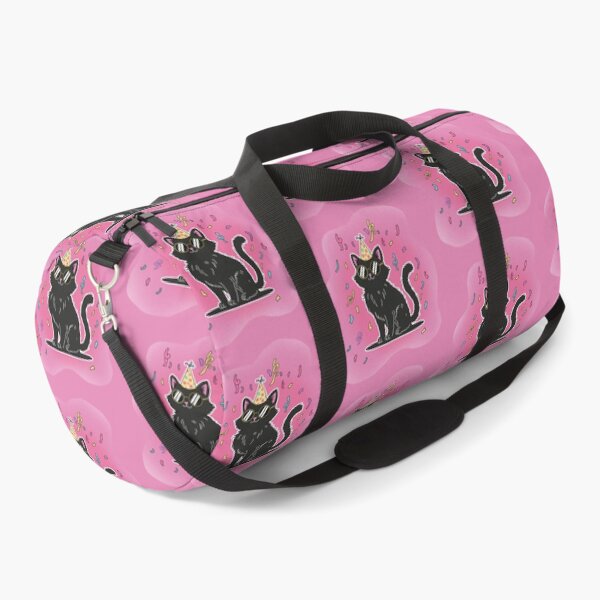 Item preview, Cool Black Cat with Party Hat and Sunglasses - Cute Retro Birthday & Celebration Design designed and sold by Potattoo.