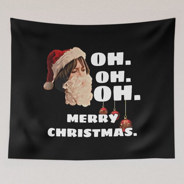Item preview, Nessa Gavin  Stacey Oh Merry Christmas Santa designed and sold by DustinruArt.