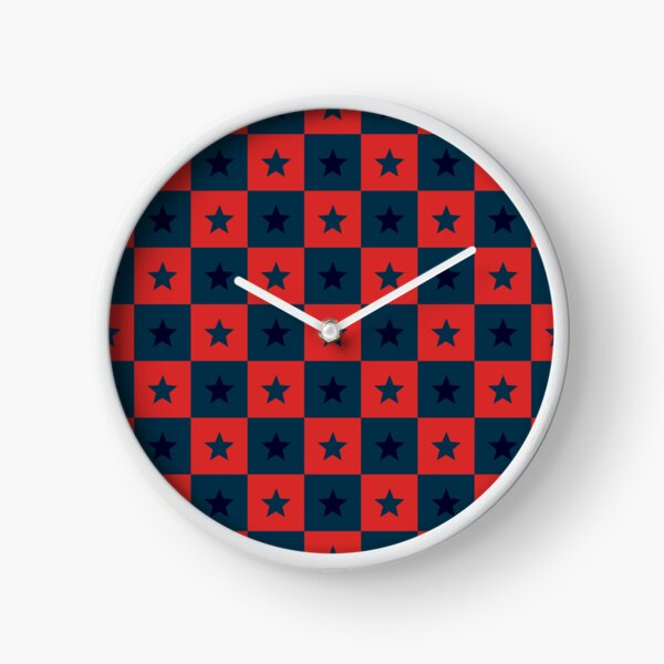 Item preview, Bold Checks with Retro Checkerboard Red Abstract Geomeric Shape Pattern designed and sold by RoyalStarsPatts.