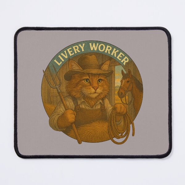 Item preview, The Kitty Livery Worker designed and sold by Fort Galaxy.