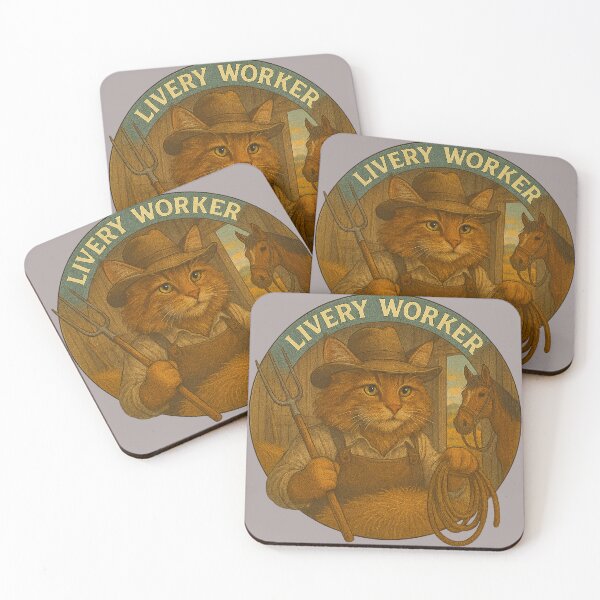 Item preview, The Kitty Livery Worker designed and sold by Fort Galaxy.