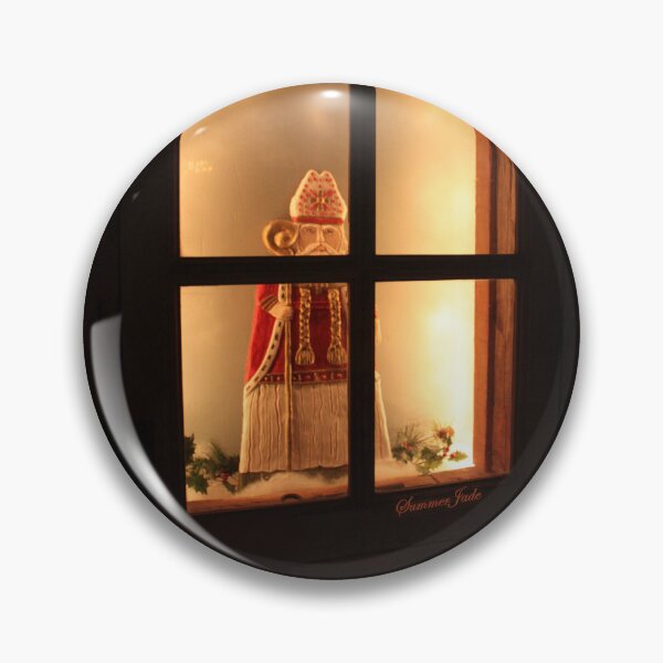 Item preview, Little Antique Santa in the Window designed and sold by SummerJade.