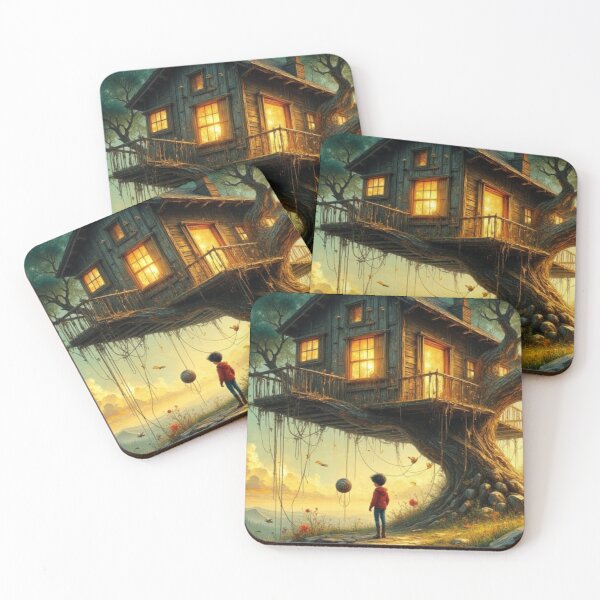 Item preview, The Perfect Treehouse designed and sold by Whimsical Art by Angela.