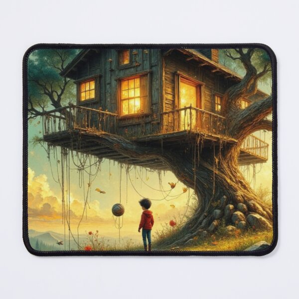 Item preview, The Perfect Treehouse designed and sold by Whimsical Art by Angela.