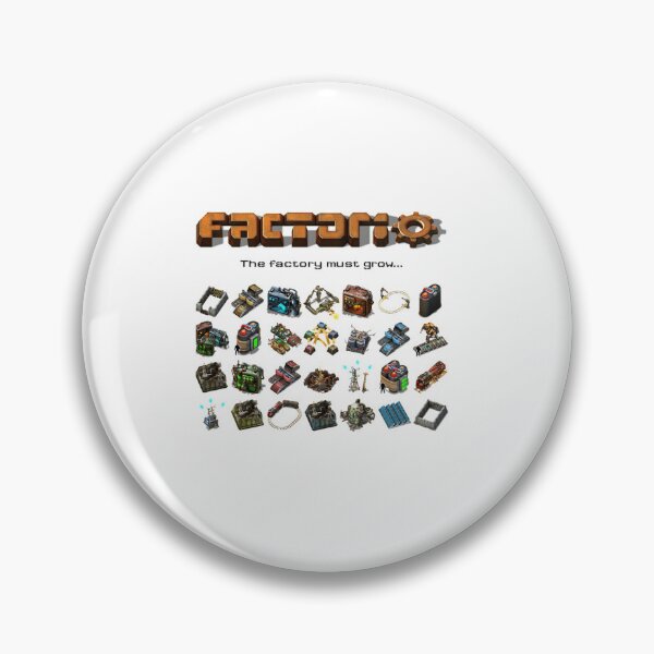 Item preview, Factorio The Factory Must Grow designed and sold by DustinruArt.