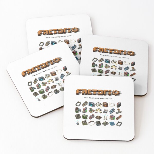 Item preview, Factorio The Factory Must Grow designed and sold by DustinruArt.