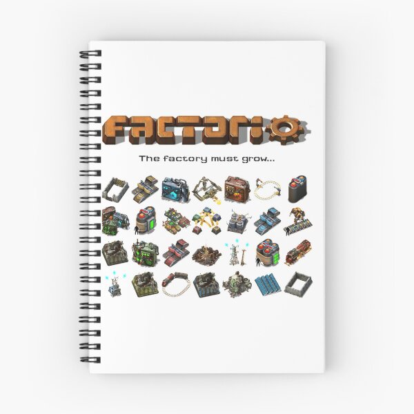 Item preview, Factorio The Factory Must Grow designed and sold by DustinruArt.