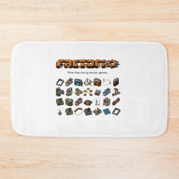 Item preview, Factorio The Factory Must Grow designed and sold by DustinruArt.