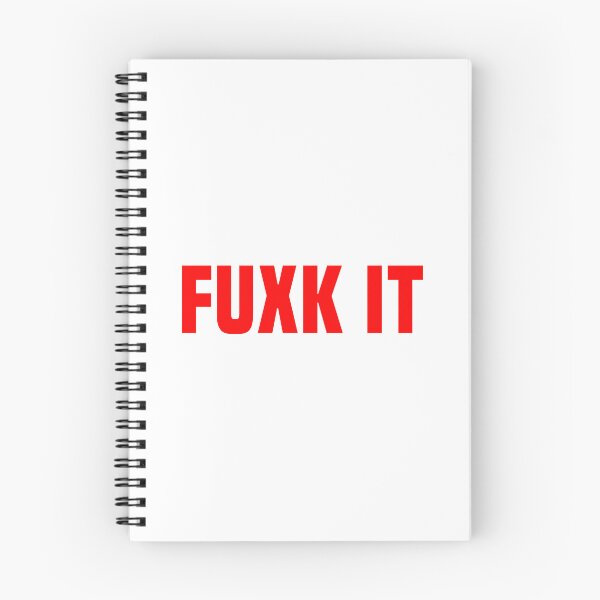 Item preview, Fuxk It, Red Bold designed and sold by Memes N Lore .